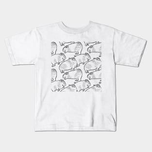 Capybaras Kids T-Shirt